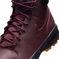 Cheap Bottes en Cuir Nike Manoa Bourgogne/Noir/Marron Foncé/Bourgogne HF7095-600