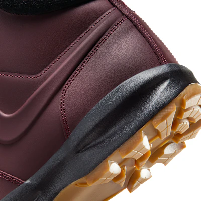Nike Manoa Leather Boots Burgundy Crush/Black/Dark Brown/Burgundy Crush HF7095-600 1