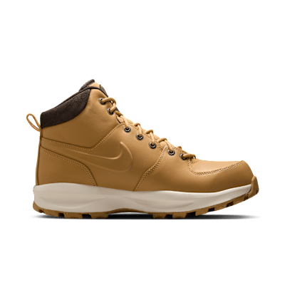 Shop Botas Nike Manoa de Cuero Haystack/Marrón Terciopelo/Abedul/Haystack HF7095-700