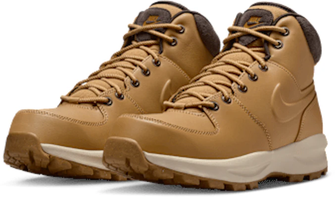 Botas Nike Manoa de Cuero Haystack/Marrón Terciopelo/Abedul/Haystack HF7095-700 Details for Botas Nike Manoa de Cuero Haystack/Marrón Terciopelo/Abedul/Haystack HF7095-700