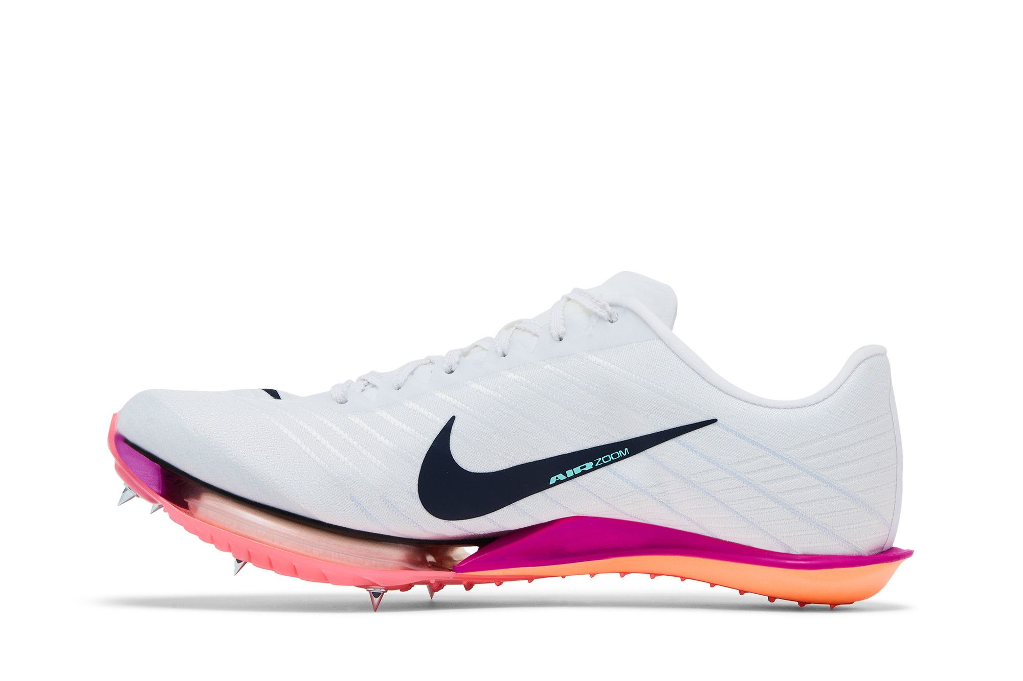Lookbook Nike Maxfly 2 舒適耐用田徑釘鞋 白黑紅 FD8395-100