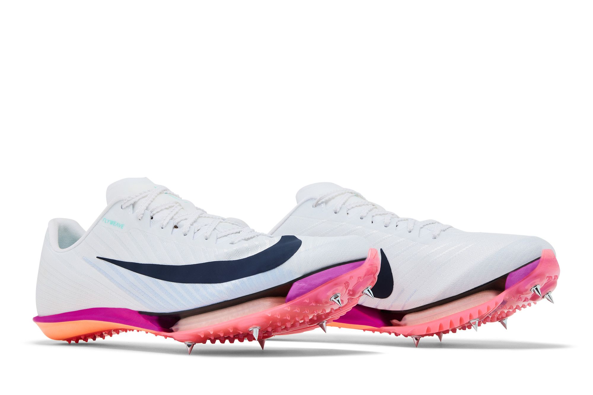 Cheap Nike Maxfly 2 舒適耐用田徑釘鞋 白黑紅 FD8395-100