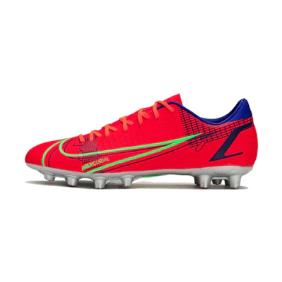 Nike Mecurial Vapor 14 Academy HG Hard Ground Cleats 'Bright Crimson Indigo Burst'