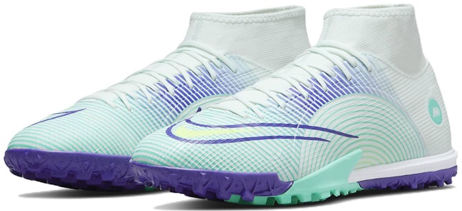 Sepatu Bola Nike Mercurial Dream Speed Superfly 8 Academy TF Putih/Hijau/Ungu DN3789-375 Lookbook Sepatu Bola Nike Mercurial Dream Speed Superfly 8 Academy TF Putih/Hijau/Ungu DN3789-375