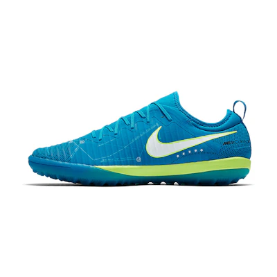 Nike Mercurial Finale 2 NJR TF Turf Soccer Shoes Blue/Green