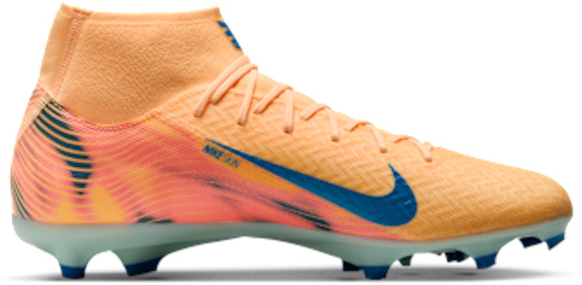 Nike Mercurial Superfly 10 Academy ''Kylian Mbappe'' Melon Tint/Iglu/Turquoise Neo FQ8293-801 Lookbook Nike Mercurial Superfly 10 Academy ''Kylian Mbappe'' Melon Tint/Iglu/Turquoise Neo FQ8293-801