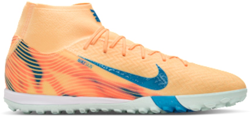 Nike Mercurial Superfly 10 Academy ''Kylian Mbappe'' Edisi Melon/Iglou/Neo Turquoise FQ8333-801 Lookbook Nike Mercurial Superfly 10 Academy ''Kylian Mbappe'' Edisi Melon/Iglou/Neo Turquoise FQ8333-801