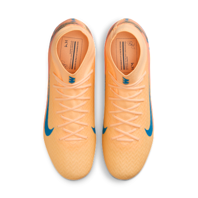 Shop Nike Mercurial Superfly 10 Academy ''Kylian Mbappe'' Melon Tint/Iglu/Turquoise Neo FQ8293-801