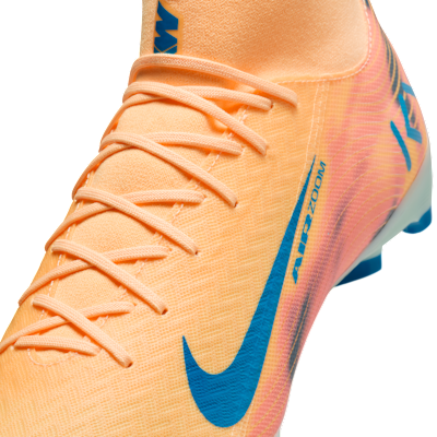 Cheap Nike Mercurial Superfly 10 Academy ''Kylian Mbappe'' Melon Tint/Iglu/Turquoise Neo FQ8293-801