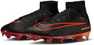Shop Nike Mercurial Superfly 10 Elite LV8 FG 高筒足球鞋 ''黑橘閃電'' IF4100-088