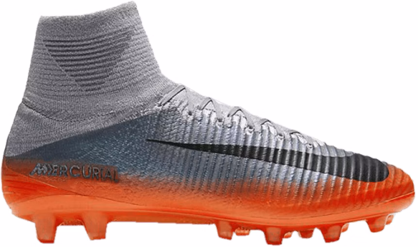 Nike Mercurial Superfly 5 AG Pro Soccer Cleat Grey 852510 001