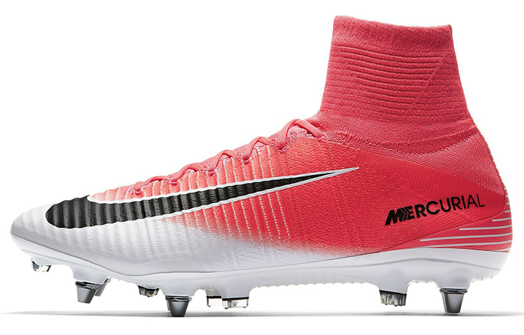 Nike Mercurial Superfly 5 Dynamic Fit Soft Ground Pro 'Red White' 831956-601