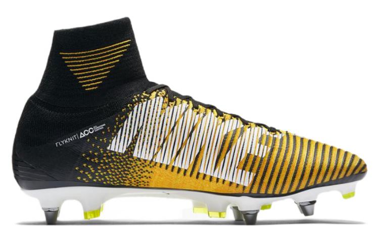 Order Nike Mercurial Superfly 5 刺客 11 Dynamic Fit SG-PRO 軟草地足球鞋 黑黃色