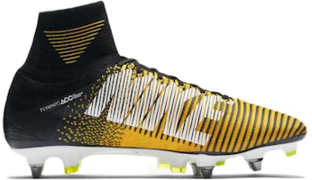 Order Nike Mercurial Superfly 5 刺客 11 Dynamic Fit SG-PRO 軟草地足球鞋 黑黃色