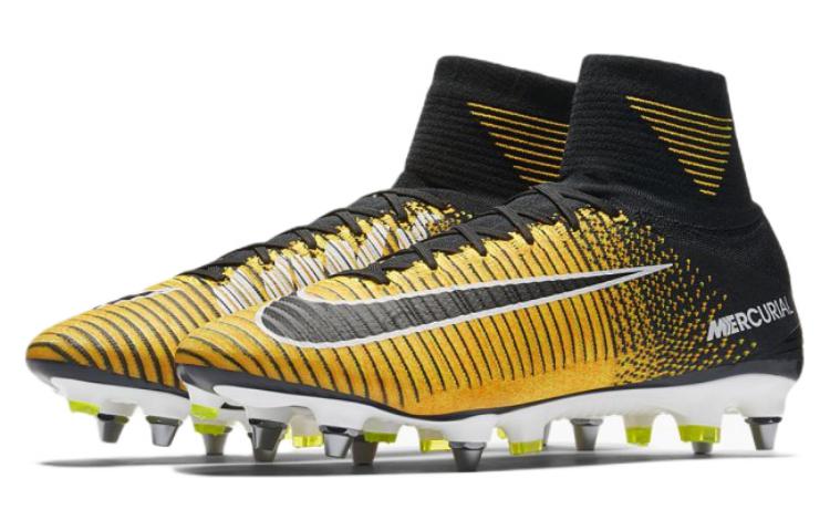 Lookbook Nike Mercurial Superfly 5 刺客 11 Dynamic Fit SG-PRO 軟草地足球鞋 黑黃色