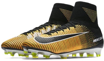 Nike Mercurial Superfly 5 FG 'Laser Orange' Lelaki Bola Sepak 831940-801 Lookbook Nike Mercurial Superfly 5 FG 'Laser Orange' Lelaki Bola Sepak 831940-801