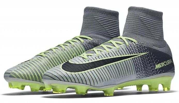 Nike Mercurial Superfly 5 FG 'Pure Platinum' Sepatu Bola Platinum Murni 831940-003 Lookbook Nike Mercurial Superfly 5 FG 'Pure Platinum' Sepatu Bola Platinum Murni 831940-003