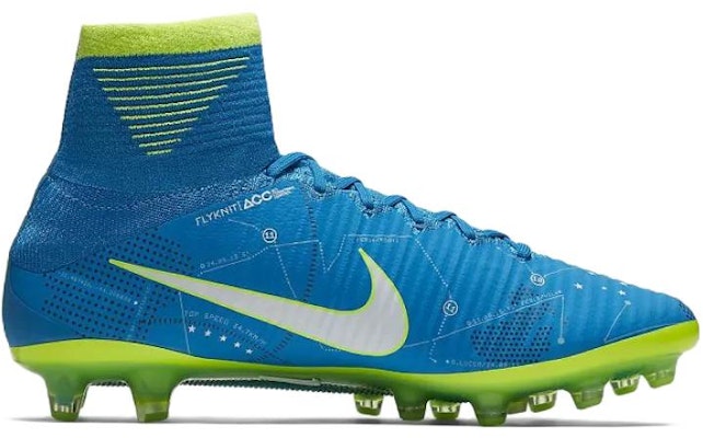 耐克 Mercurial Superfly 5 NJR Ag-Pro '淡蓝绿色'足球鞋 921496-400 Order 耐克 Mercurial Superfly 5 NJR Ag-Pro '淡蓝绿色'足球鞋 921496-400