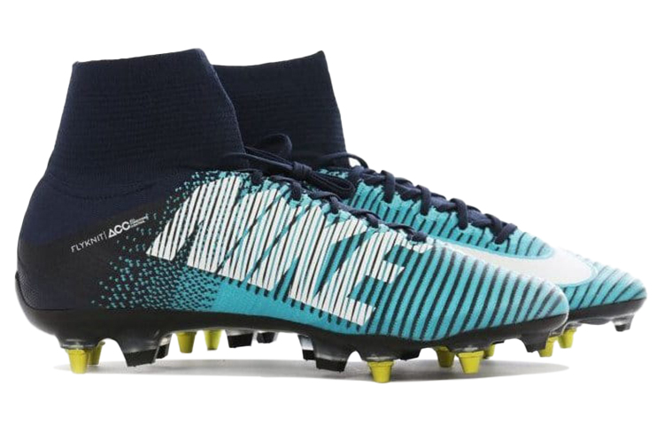 Lookbook Nike Mercurial Superfly 5 刺客 11 SG Pro AC 軟草地足球鞋 黑藍色