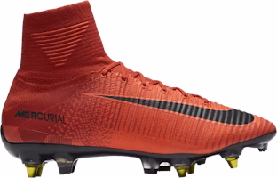 Nike Mercurial Superfly 5 SG Pro AC 'Bright Crimson University Red' 889286-616 Nike Mercurial Superfly 5 SG Pro AC 'Bright Crimson University Red' 889286-616