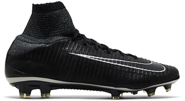 Nike Mercurial Superfly 5 TC FG 'Black Dark Grey' 852509-001 Nike Mercurial Superfly 5 TC FG 'Black Dark Grey' 852509-001