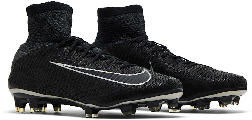 Nike Mercurial Superfly 5 TC FG 'Hitam Abu-Abu Tua' 852509-001 Cheap Nike Mercurial Superfly 5 TC FG 'Hitam Abu-Abu Tua' 852509-001