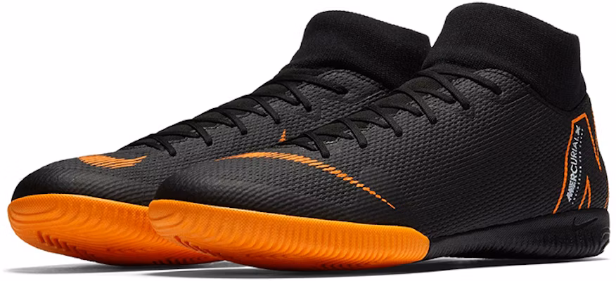 Nike Mercurial Superfly 6 Academy IC 'Hitam Oranye' AH7369-081 Lookbook Nike Mercurial Superfly 6 Academy IC 'Hitam Oranye' AH7369-081