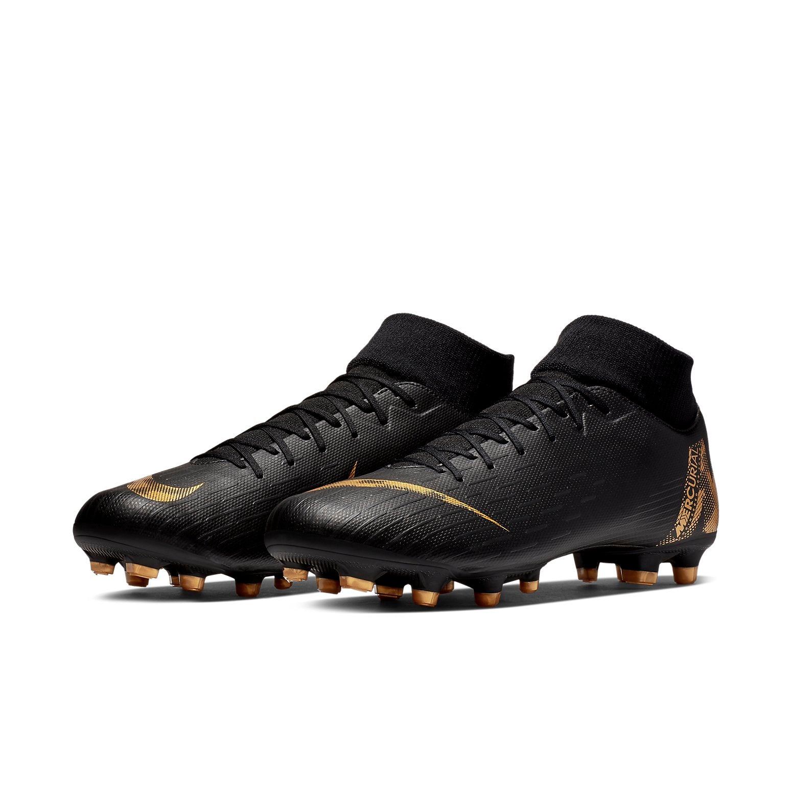 Lookbook 耐克Mercurial Superfly 6 Academy MG '黑金' 足球鞋 AH7362-077