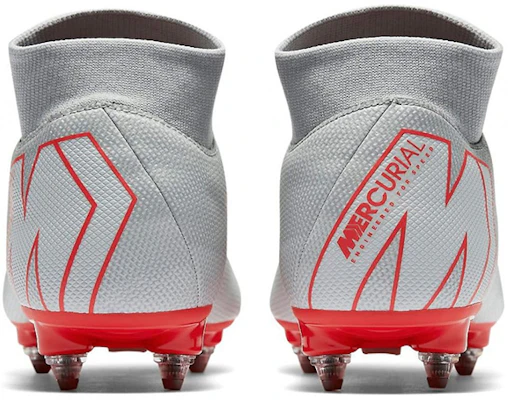 耐吉 Superfly 6 Mercurial 12 Academy SG Pro 軟草地足球鞋 灰紅色 Purchase 耐吉 Superfly 6 Mercurial 12 Academy SG Pro 軟草地足球鞋 灰紅色