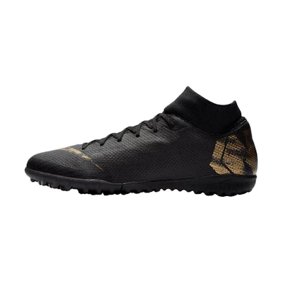 Nike Mercurial Superfly 6 Academy TF ' Black Metallic Gold'