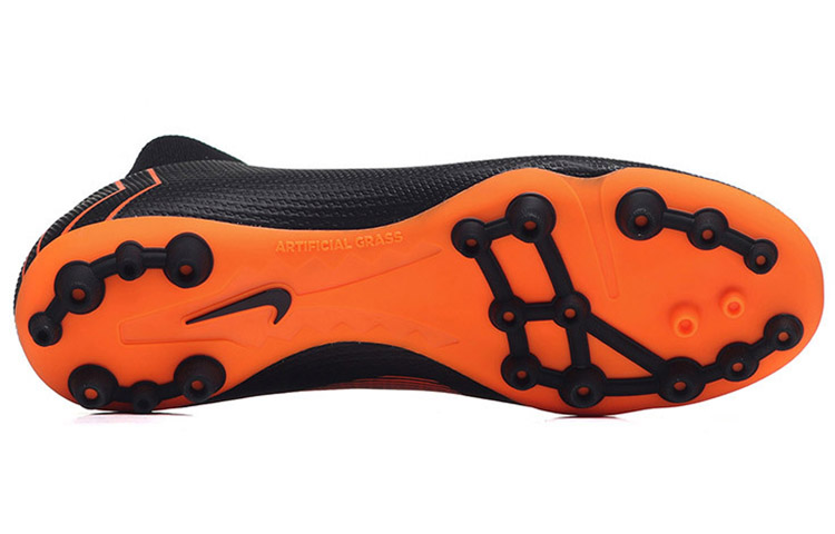 Shop Nike Mercurial Superfly 6 AG Césped Artificial 'Negro Naranja' AO8997-081