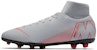 Nike Mercurial Superfly 6 Club FG MG 'Wolf Grey Crimson' Kelabu Merah AH7363-060