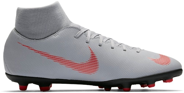 Nike Mercurial Superfly 6 Club FG MG 'Wolf Grey Crimson' Kelabu Merah AH7363-060 Order Nike Mercurial Superfly 6 Club FG MG 'Wolf Grey Crimson' Kelabu Merah AH7363-060