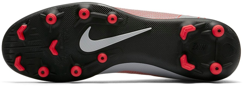 Nike Mercurial Superfly 6 Club FG MG 'Wolf Grey Crimson' Kelabu Merah AH7363-060 Details for Nike Mercurial Superfly 6 Club FG MG 'Wolf Grey Crimson' Kelabu Merah AH7363-060