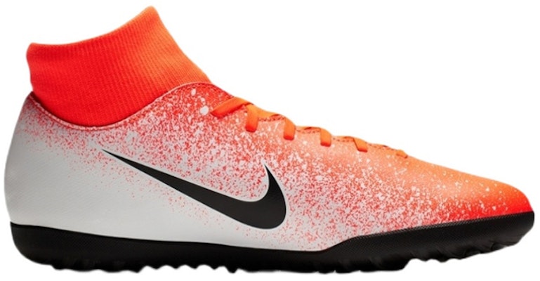 耐克 Mercurial Superfly 6 Club 人造草地足球鞋 '橙白' AH7372-801 Order 耐克 Mercurial Superfly 6 Club 人造草地足球鞋 '橙白' AH7372-801
