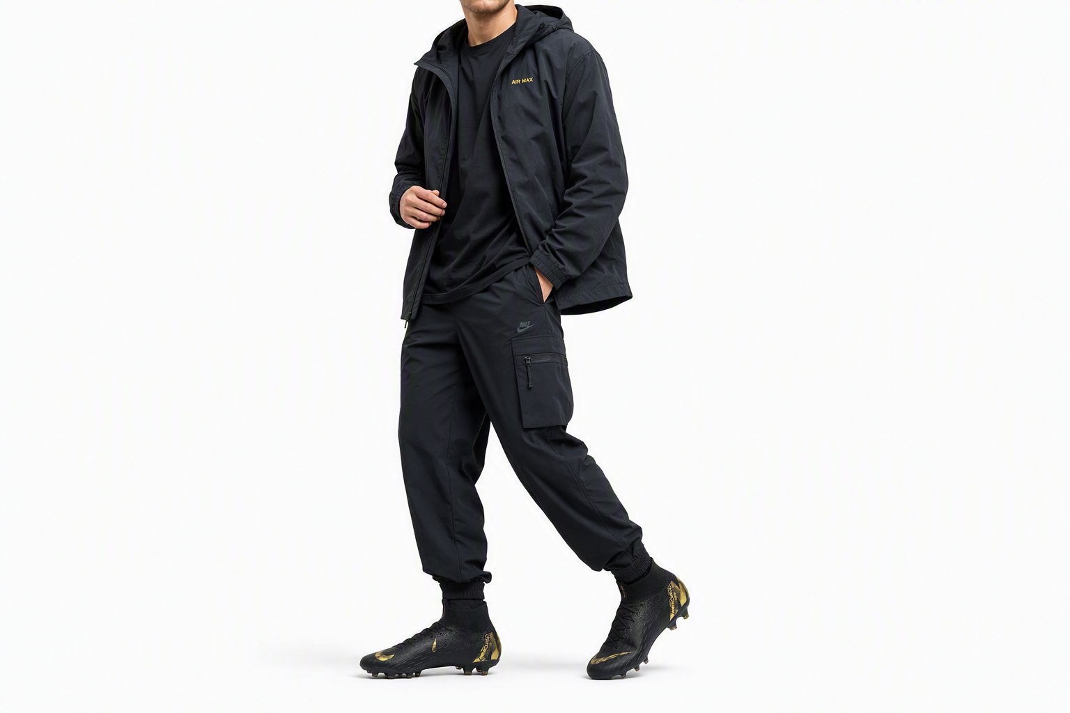 Order 耐克刺客Superfly 6 Elite AG Pro '黑金'足球鞋 AH7377-077