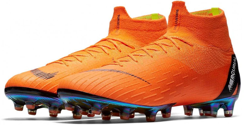 耐吉 Mercurial Superfly 6 刺客 12 Elite AG Pro 人造草地足球鞋 橙黑 Lookbook 耐吉 Mercurial Superfly 6 刺客 12 Elite AG Pro 人造草地足球鞋 橙黑