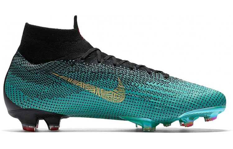Lookbook 耐吉 Mercurial Superfly 6 Elite CR7 FG '綠黑金' AJ3547-390
