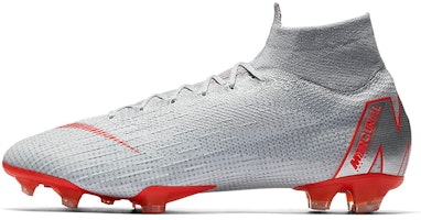 Nike Mercurial Superfly 6 Elite FG 'Grey Crimson' AH7365-060 Nike Mercurial Superfly 6 Elite FG 'Grey Crimson' AH7365-060