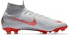 나이키 머큐리얼 슈퍼플라이 6 엘리트 FG '그레이 크림슨' AH7365-060