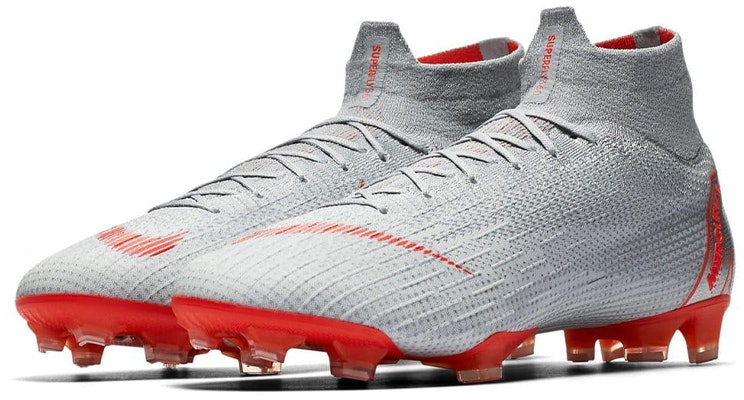 나이키 머큐리얼 슈퍼플라이 6 엘리트 FG '그레이 크림슨' AH7365-060 Lookbook 나이키 머큐리얼 슈퍼플라이 6 엘리트 FG '그레이 크림슨' AH7365-060