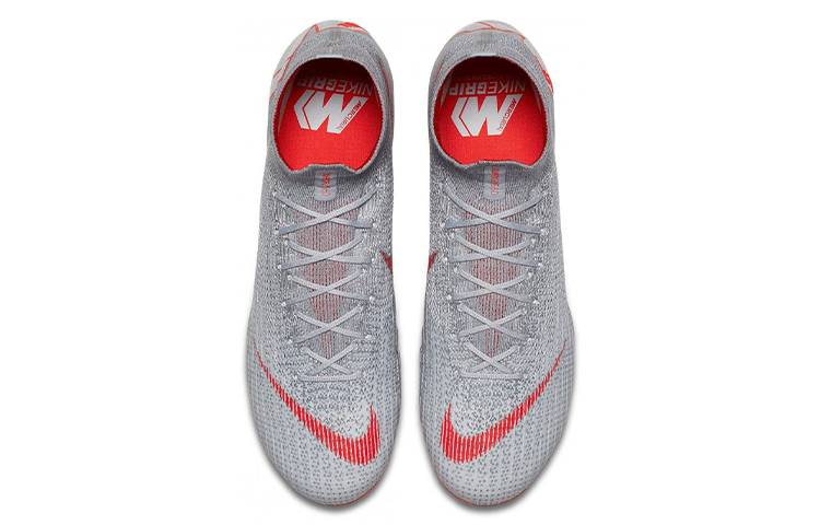 Shop 나이키 머큐리얼 슈퍼플라이 6 엘리트 FG '그레이 크림슨' AH7365-060