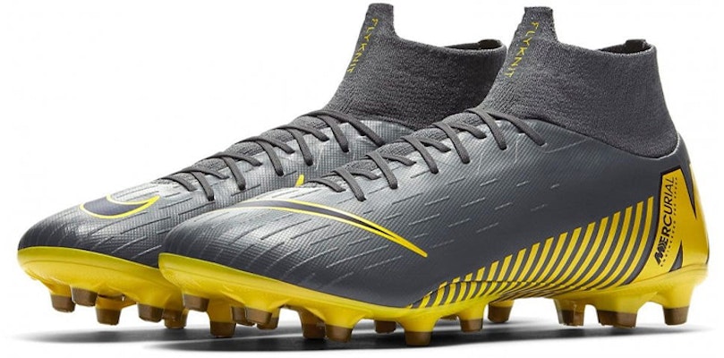 Nike Mercurial Superfly 6 Pro AG 'Gris Amarillo' AH7367-070 Lookbook Nike Mercurial Superfly 6 Pro AG 'Gris Amarillo' AH7367-070
