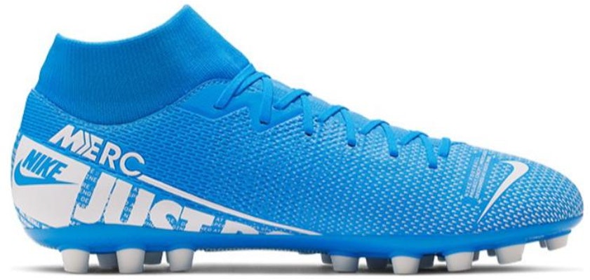 耐吉 Mercurial Superfly 7 刺客 13 Academy AG 人造草地足球鞋 藍白 Order 耐吉 Mercurial Superfly 7 刺客 13 Academy AG 人造草地足球鞋 藍白