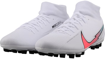 Nike Mercurial Superfly 7 Academy AG 'Putih Flash Crimson' BQ5424-163 Lookbook Nike Mercurial Superfly 7 Academy AG 'Putih Flash Crimson' BQ5424-163
