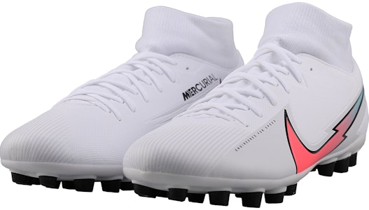 Nike Mercurial Superfly 7 Academy AG 'Putih Flash Crimson' BQ5424-163 Lookbook Nike Mercurial Superfly 7 Academy AG 'Putih Flash Crimson' BQ5424-163