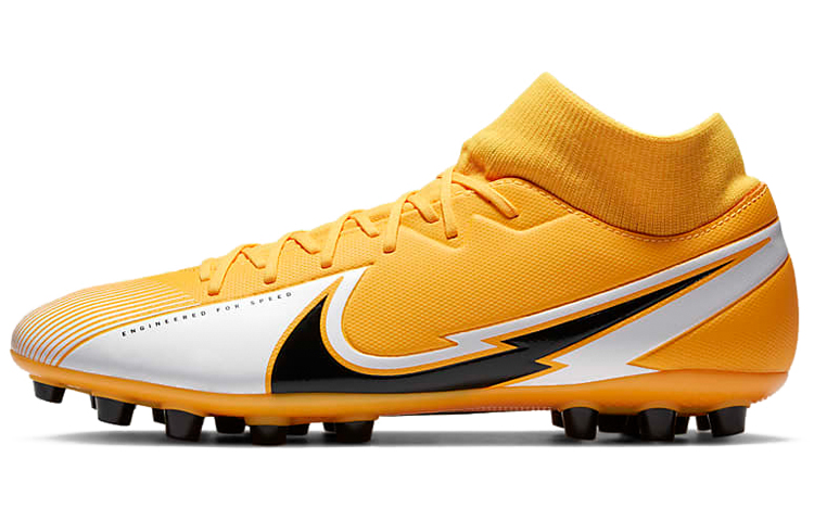 Nike Mercurial Superfly 7 Academy AG Artificial Grass 'Black Yellow' BQ5424-801