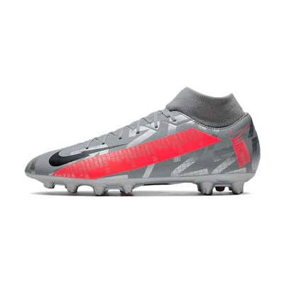 Nike Mercurial Superfly 7 Academy HG 'Metallic Bomber Grey Red'