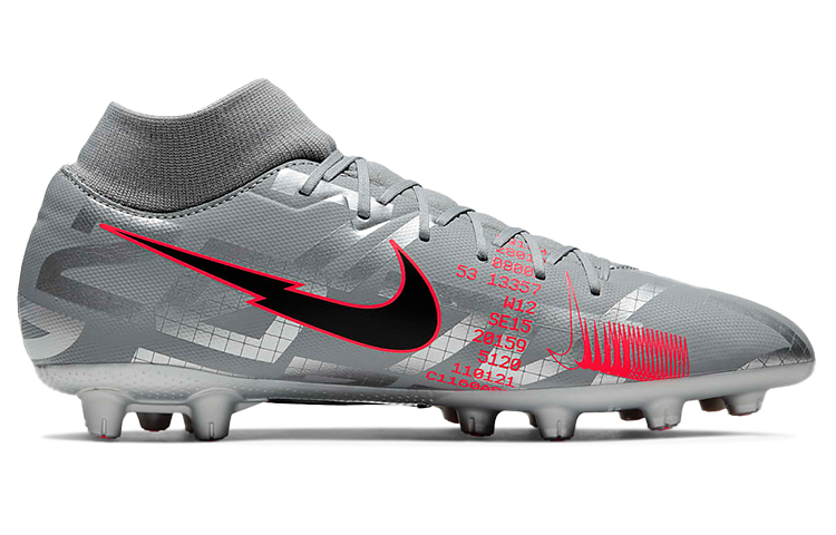 Order Nike Mercurial Superfly 7 Academy HG 'Gris Metálico Rojo Bomber' AT7945-906
