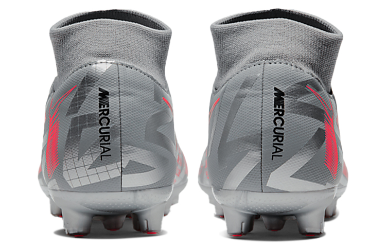 Shop Nike Mercurial Superfly 7 Academy HG 'Gris Metálico Rojo Bomber' AT7945-906